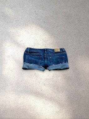 Aeropostale Low Rise Micro Denim Shorts